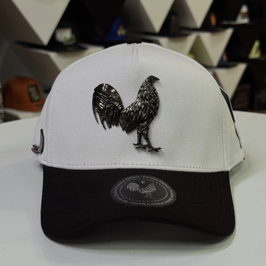 FLORENCE CAPS - "BLANCA GALLO NEGRO"