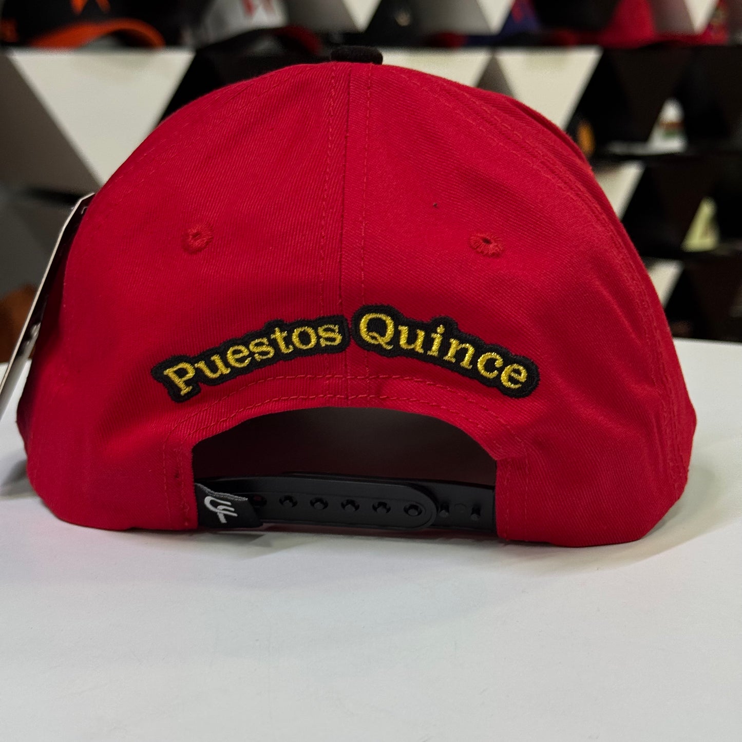 FLORENCE CAPS - "ROJA GALLO DORADO"