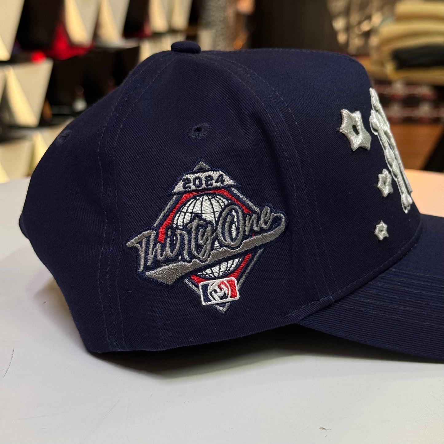 31 HATS - "NY BONES NAVY"