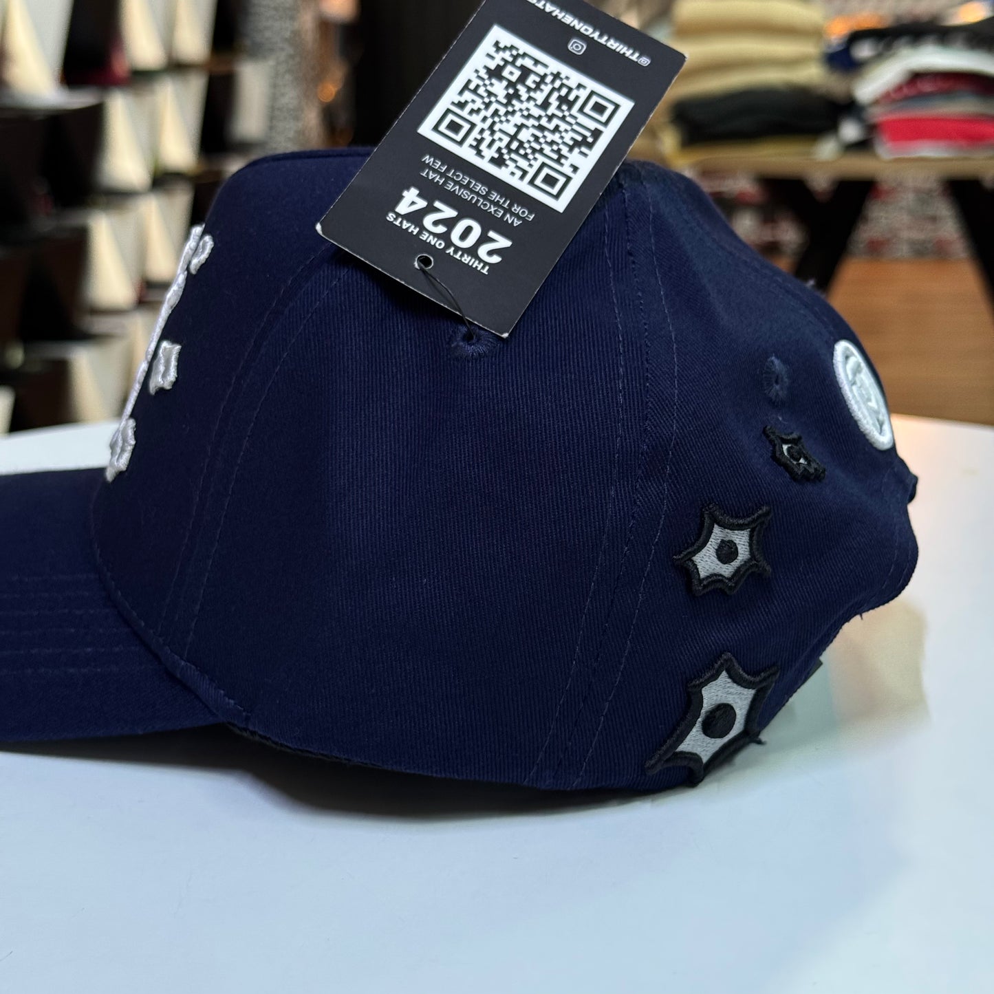 31 HATS - "NY BONES NAVY"