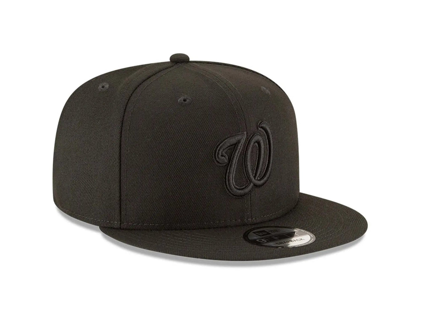 NEW ERA 9FIFTY BASICA WASHINGTON NATIONALS BLACK ON BLACK