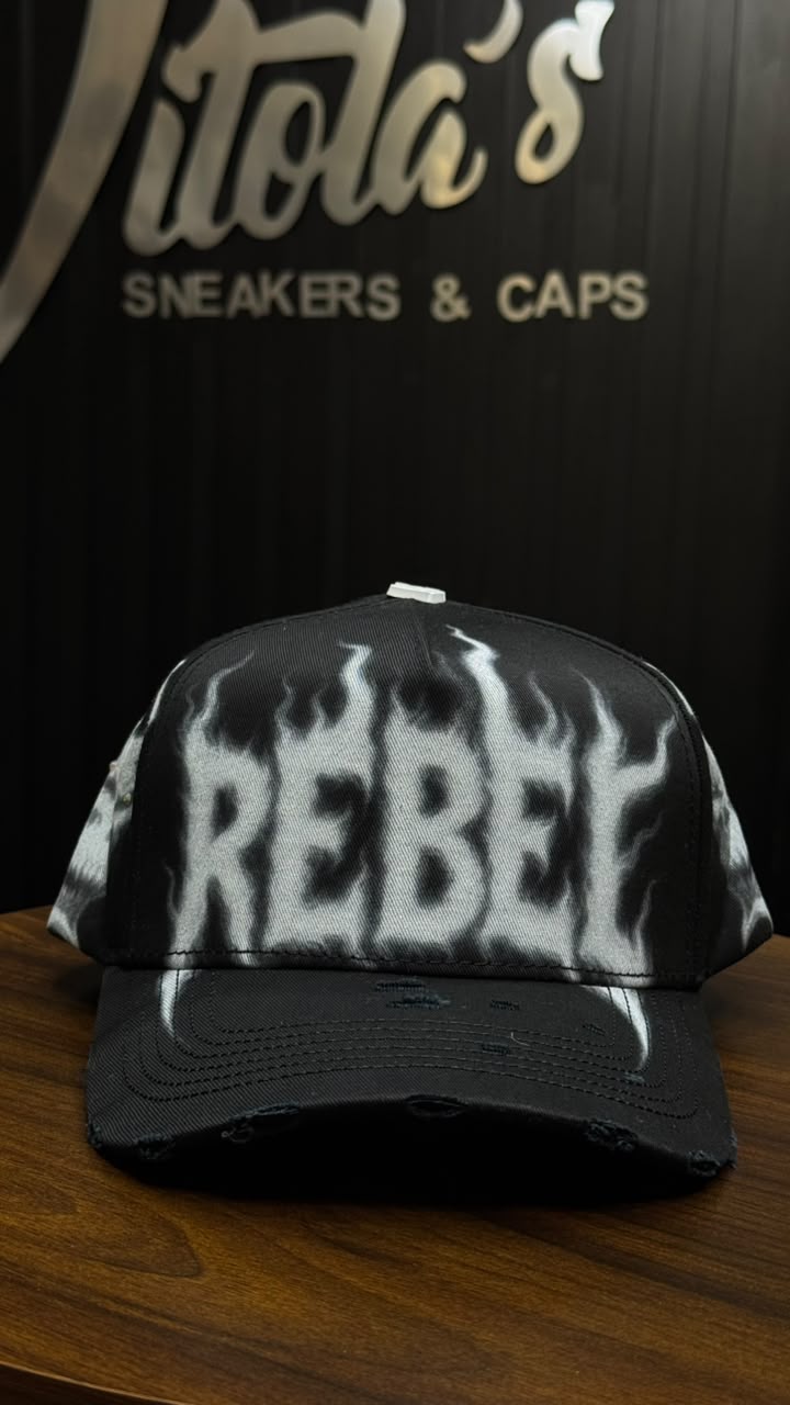 REBEL HATS - "BLACK MASK OFF"