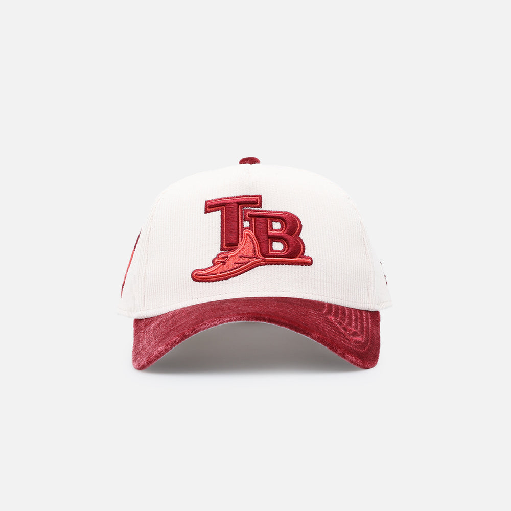NEW ERA 9FORTY TAMPA BAY RAYS PREMIUM CORDUROY VELVET