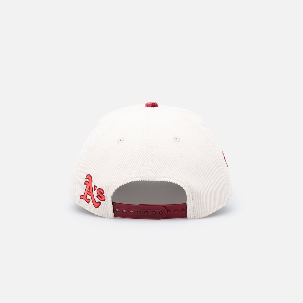 NEW ERA 9FORTY OAKLAND ATHLETICS PREMIUM CORDUROY VELVET