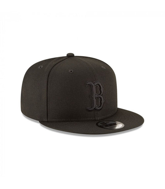 NEW ERA 9FIFTY BASICA BOSTON RED SOX BLACK ON BLACK