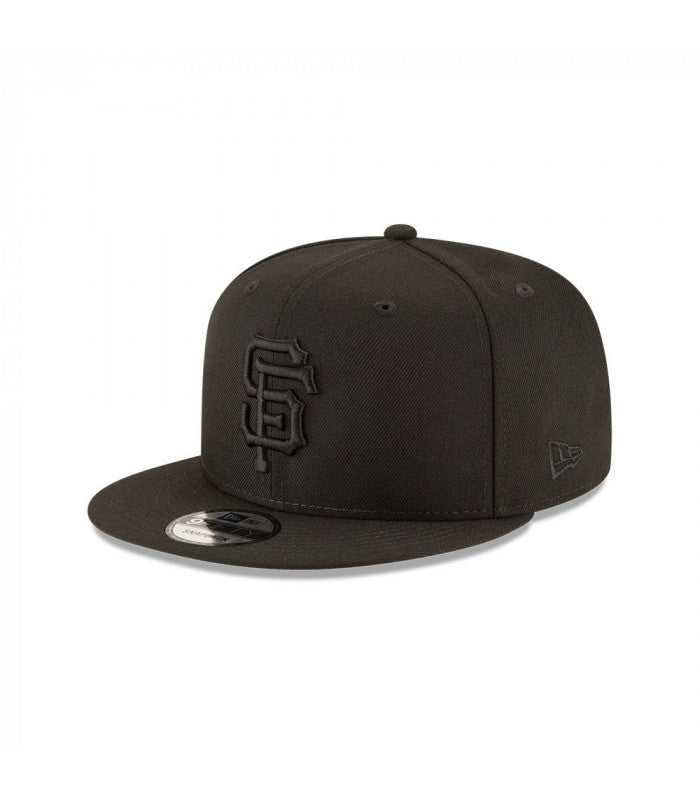 NEW ERA 9FIFTY BASICA SAN FRANCISCO GIANTS BLACK ON BLACK